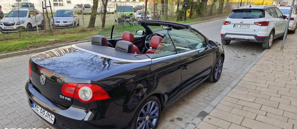 Volkswagen Eos cena 15599 przebieg: 213857, rok produkcji 2006 z Kraków małe 631